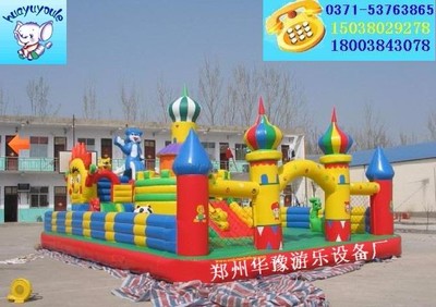 華豫攀巖充氣城堡|攀巖大城堡|充氣蹦蹦床|充氣滑梯|充氣跳床, 迪士尼充氣城堡,新款充氣城堡,氣模玩具兒童滑梯廠家供應圖片_高清圖_細節(jié)圖